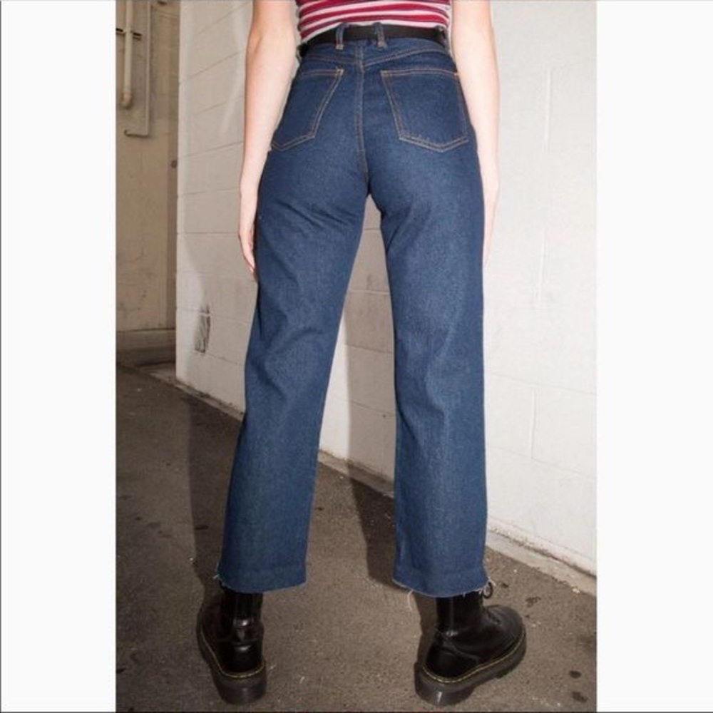 NWT Brandy Melville Hazel Dark Wash Jeans